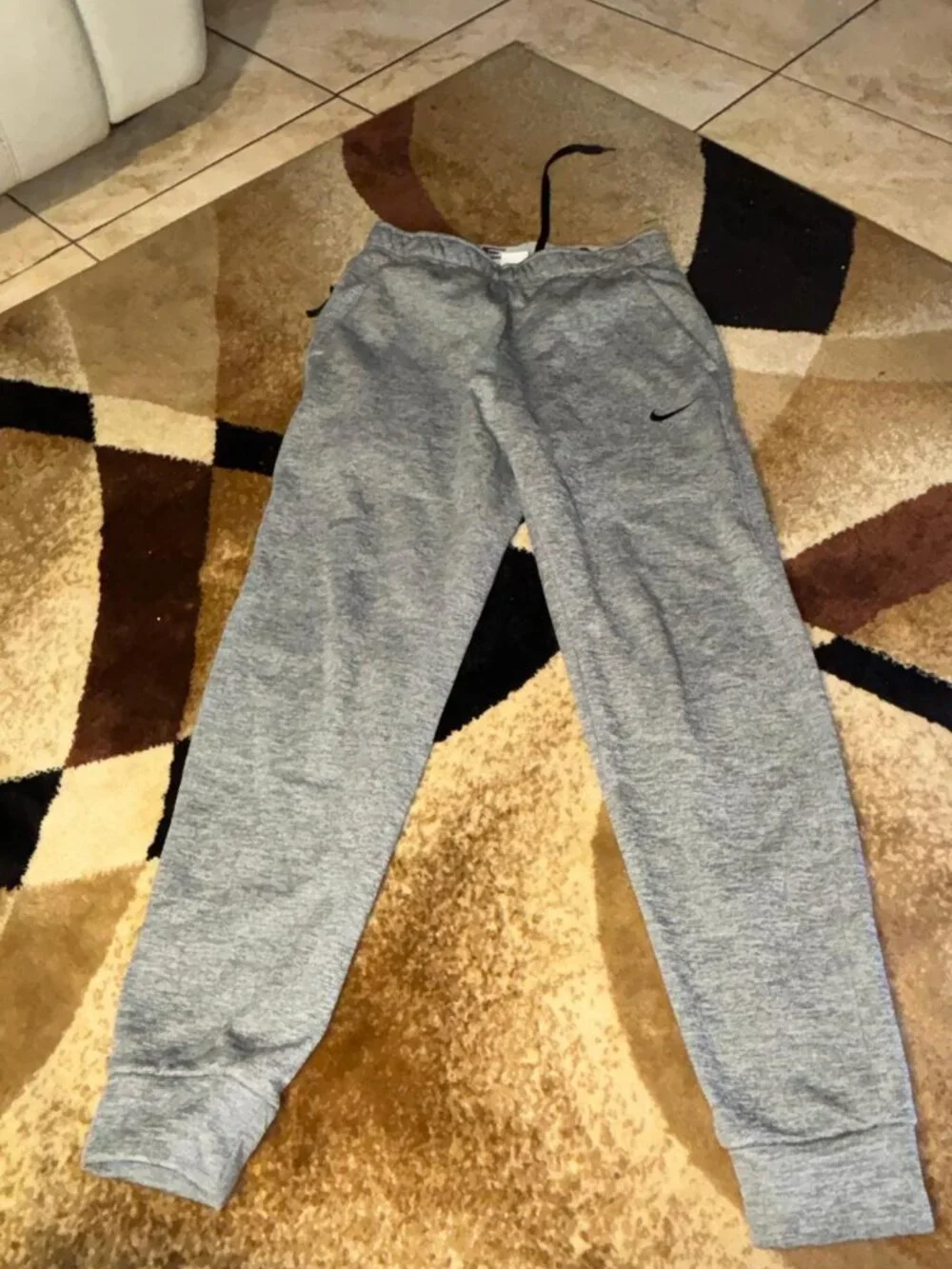 Nike Therma-Fit Sweatpants Men's Size Small Grey